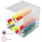 Deflecto® Stackable X-Divided Storage Organizer